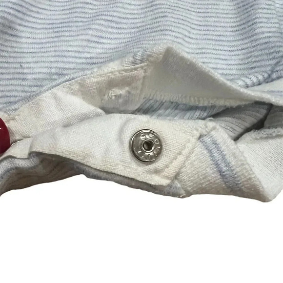 Vintage Health-tex Unisex Baby Romper Blue USA Made - Picture 2 of 5